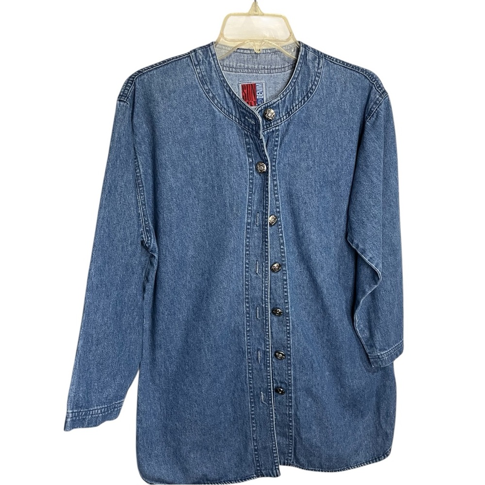 Sunbelt Southwest Button Denim Shirt Small